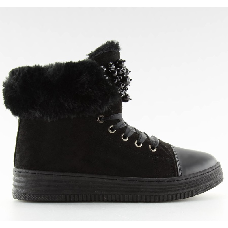 Svarta tjockisolerade sneakers KK-97 Svart 2