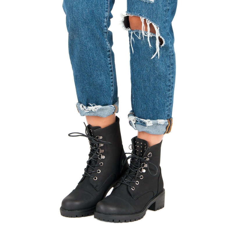 Snygga svarta VINCEZA -arbetare 1