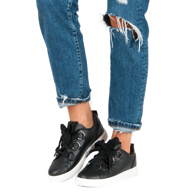 Super Me Svarta snörskor 1