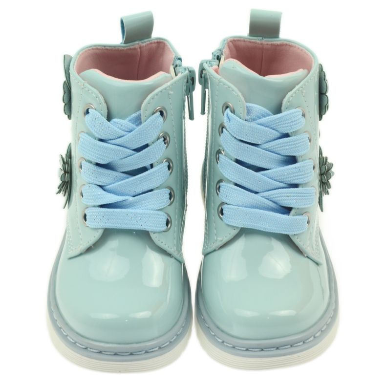 American Club Amerikanska stövlar stövlar barnskor 1424 blå 3