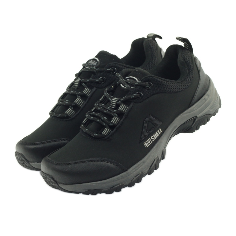 American Club Sport amerikansk vattentät softshell svart 4