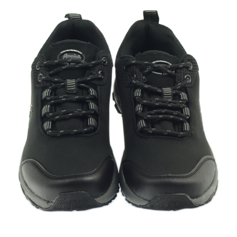 American Club Sport amerikansk vattentät softshell svart 3