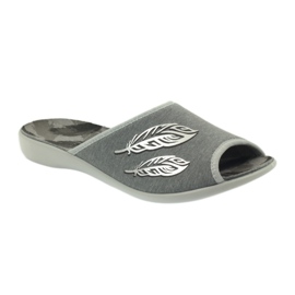 Befado damskor tofflor 254D096 tofflor grå 1