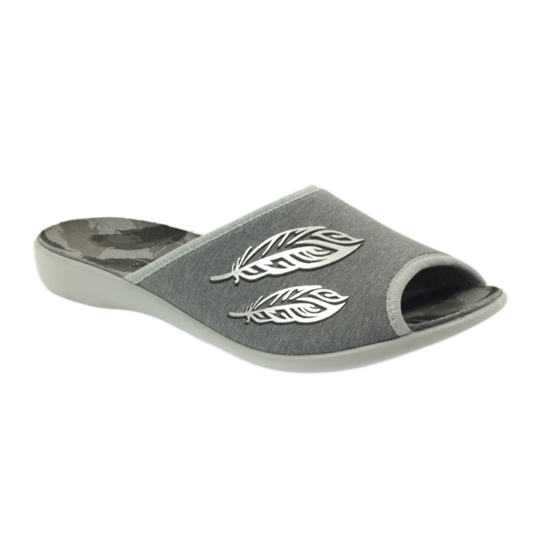 Befado damskor tofflor 254D096 tofflor grå 1