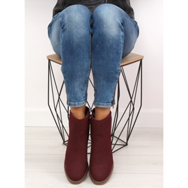 Claret stövlar 7B670 Vin röd 2