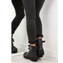 Grå stövlar med bandgrå FC-H125 Grå 1