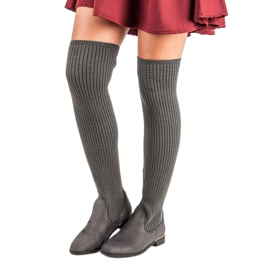 Super Me Monterade damskor grå 1