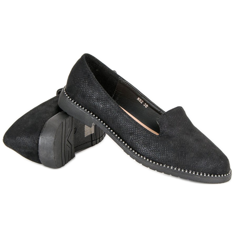 Bestelle Svarta slip-on herrar 2