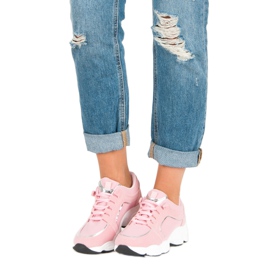 Vices Mocka sportskor laster rosa 1