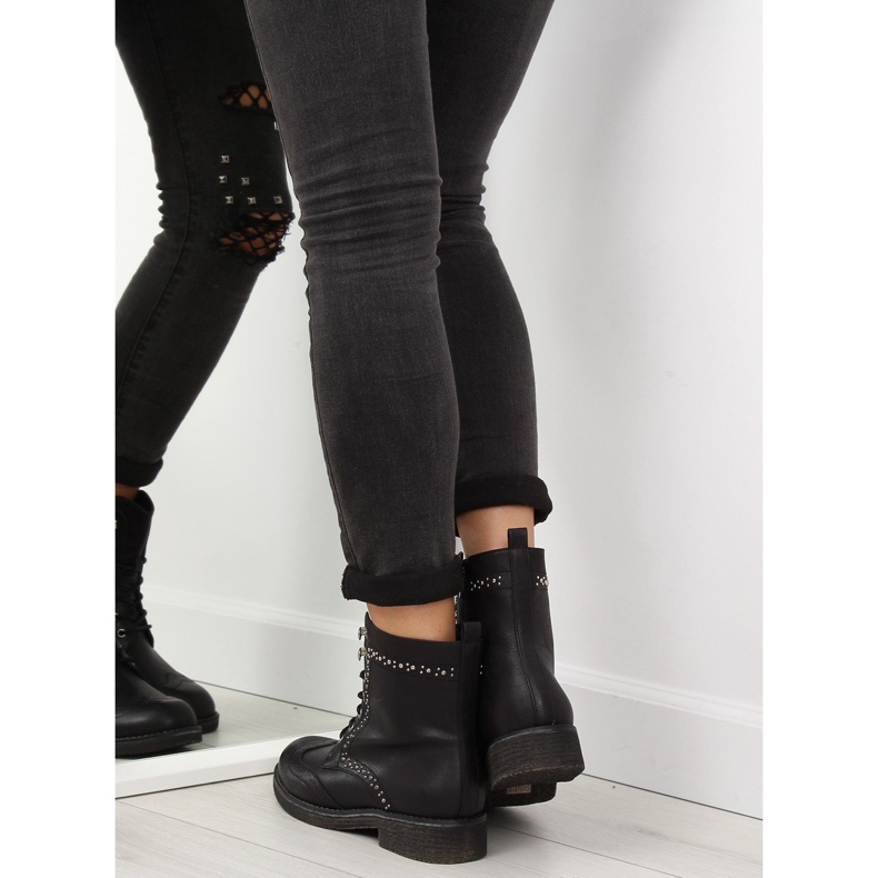 Svarta arbetare med dubbar 432-PA Svart 2