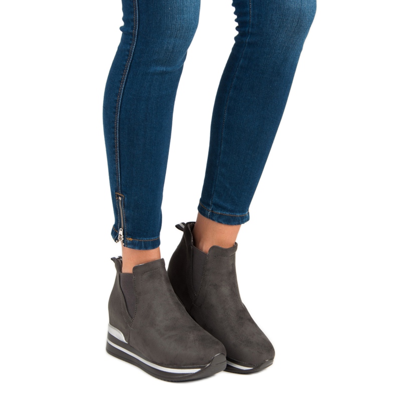 Bestelle Jodhpur stövlar på plattformen grå 1