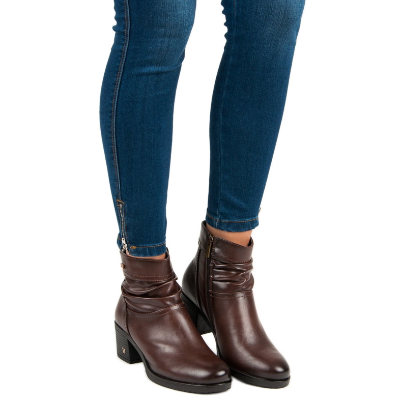 VINCEZA bruna damskor 1