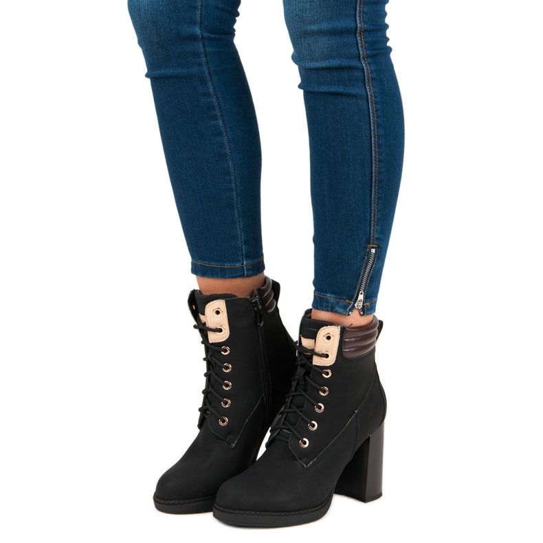 Bello Star Svarta arbetsskor 1