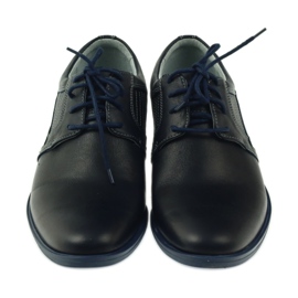 Riko Mäns marinblå läderskor 819 3