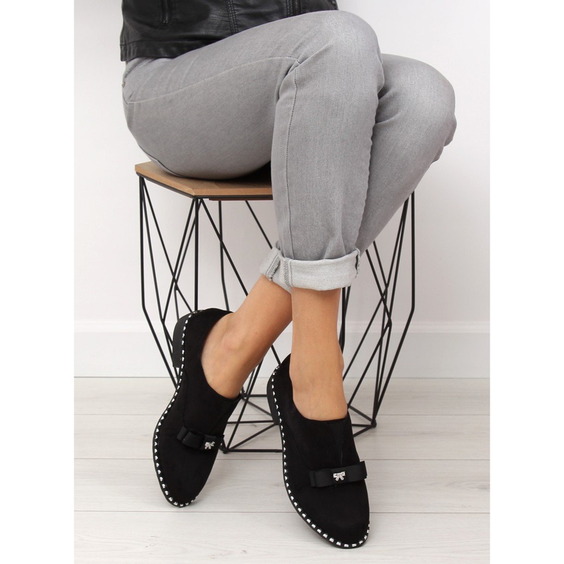 Svarta damloafers BL218 Svart 1