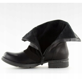 Svarta militärstövlar BH98-KB Svart 1