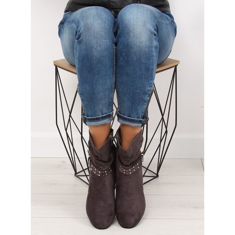 Skärpbälte med grå PE103 grå reglar 1