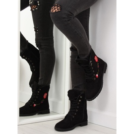 Svart AB-9 Svarta arbetare med broderi 1