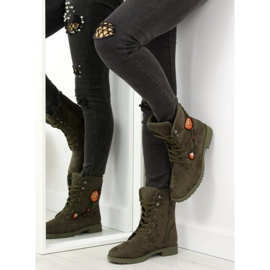 Arbetare med broderi AB-9 Army Green grön 1