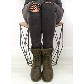 Arbetare med broderi AB-9 Army Green grön 2