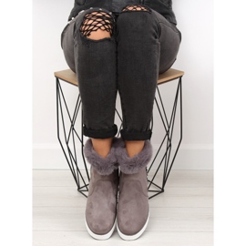 Grå ankelhöga sneakers NB252P 1