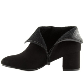 Svart PE192 Svarta höga klackar 2