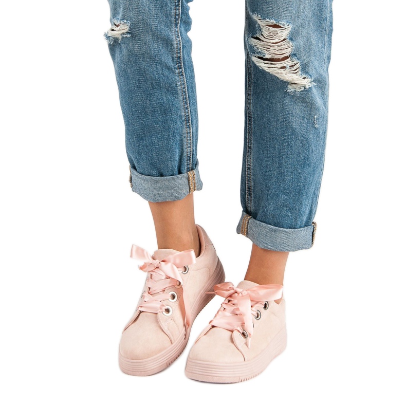 Rosa mocka sneakers 1