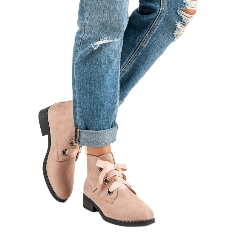 Seastar Knutna mockaskor brun 2