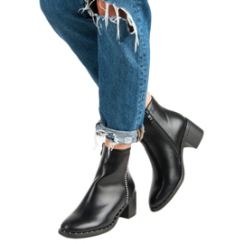 Seastar Klassiska högklackade stövlar svart 2