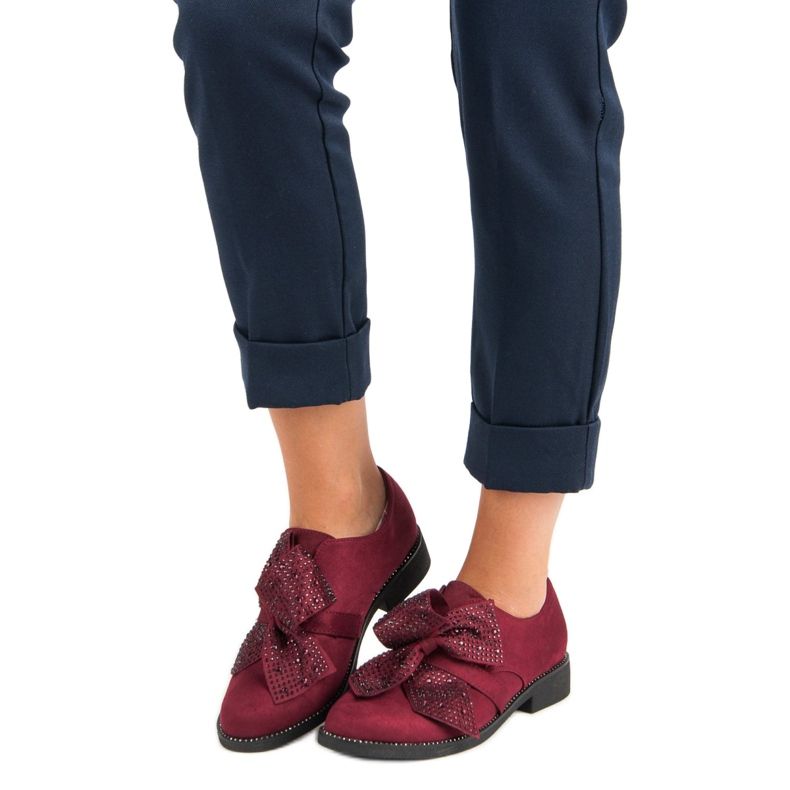 Seastar Eleganta mockaskor röd 1