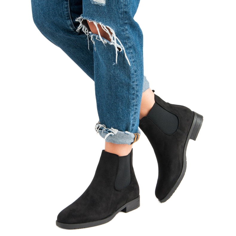 Seastar Mocka Jodhpur stövlar svart 2