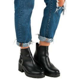 Seastar Bekväma svarta stövlar 1