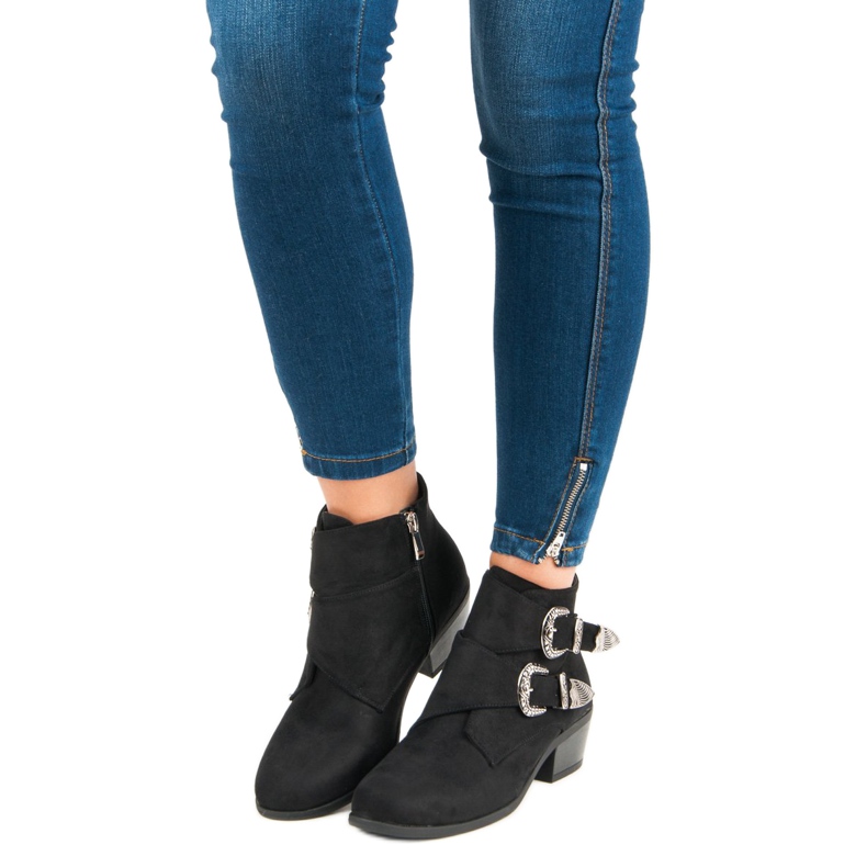 Seastar Casual svart fotled stövlar 1