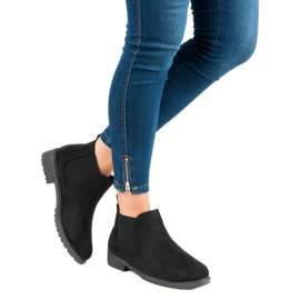 Låga Chelsea -stövlar svart 1