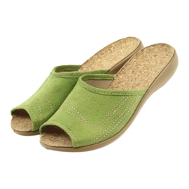 Befado damskor tofflor 254D021 tofflor grön 4