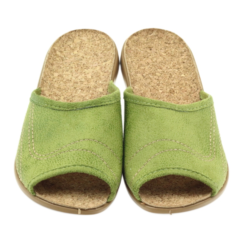 Befado damskor tofflor 254D021 tofflor grön 3
