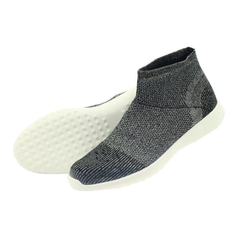 American Club American Black Sports Sports Shoes 17044 Black/Silver svart 4