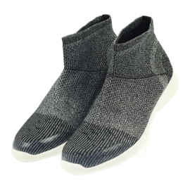 American Club American Black Sports Sports Shoes 17044 Black/Silver svart 3