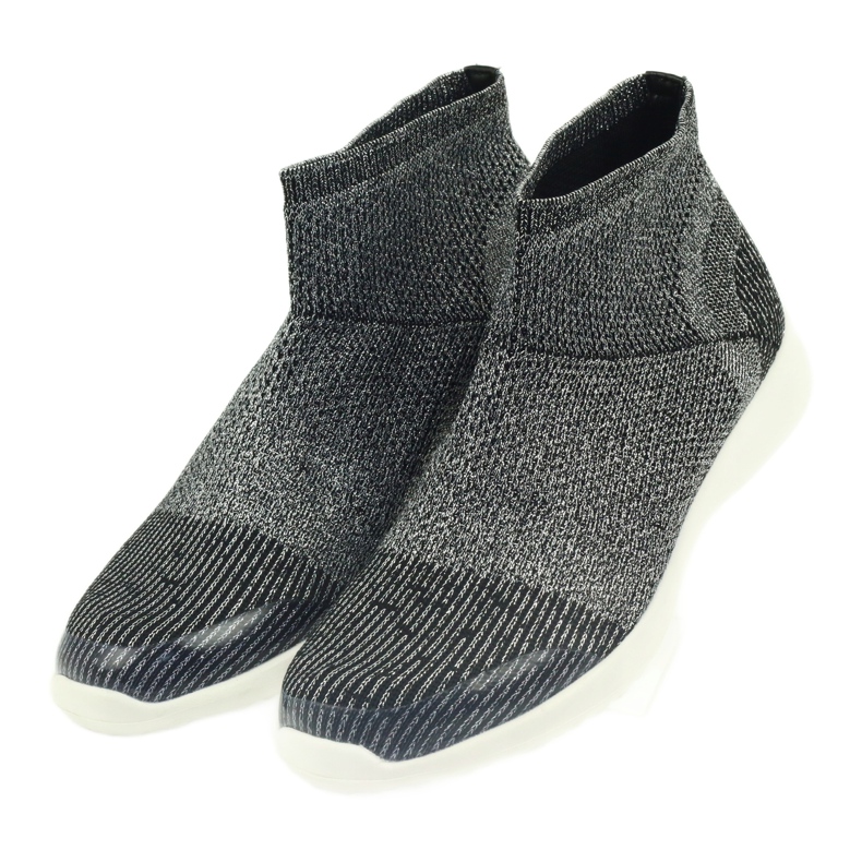 American Club American Black Sports Sports Shoes 17044 Black/Silver svart 3