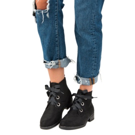 Seastar Knutna mockaskor svart 1