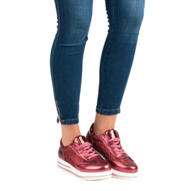 Fama Trendiga sneakers röd 1