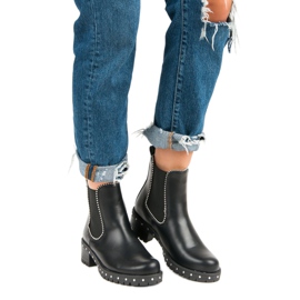 Bestelle Rock Boot Jodhpur stövlar svart 1