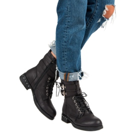 Super Me Bekväma stövlar svart 2