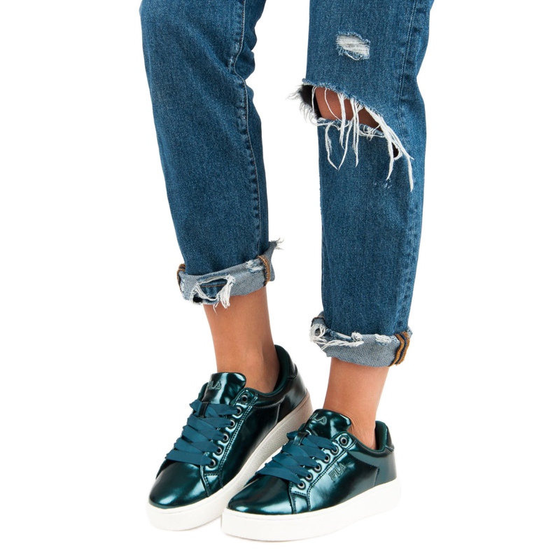 Fila Upstage F Low Wmn vit grön 1