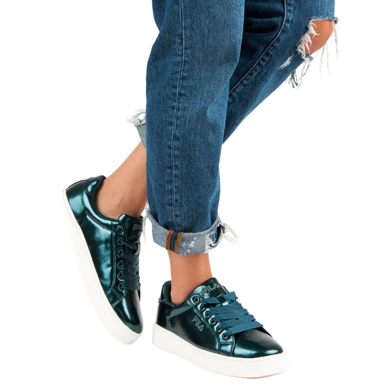 Fila Upstage F Low Wmn vit grön 2