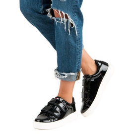 Fila Upstage Velcro Low Wmn svart 2