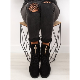 Black Workery stövlar HX-015 Svart 1