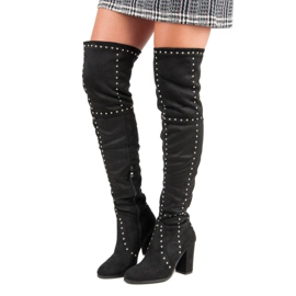 Seastar Rockstövlar på ett inlägg svart 1