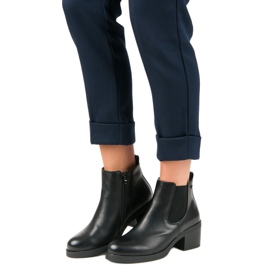 Anesia Paris Klassiska stövlar Jodhpur stövlar svart 1