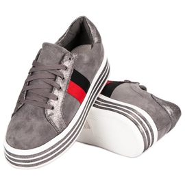 Sneakers på VICES -plattformen grå 2
